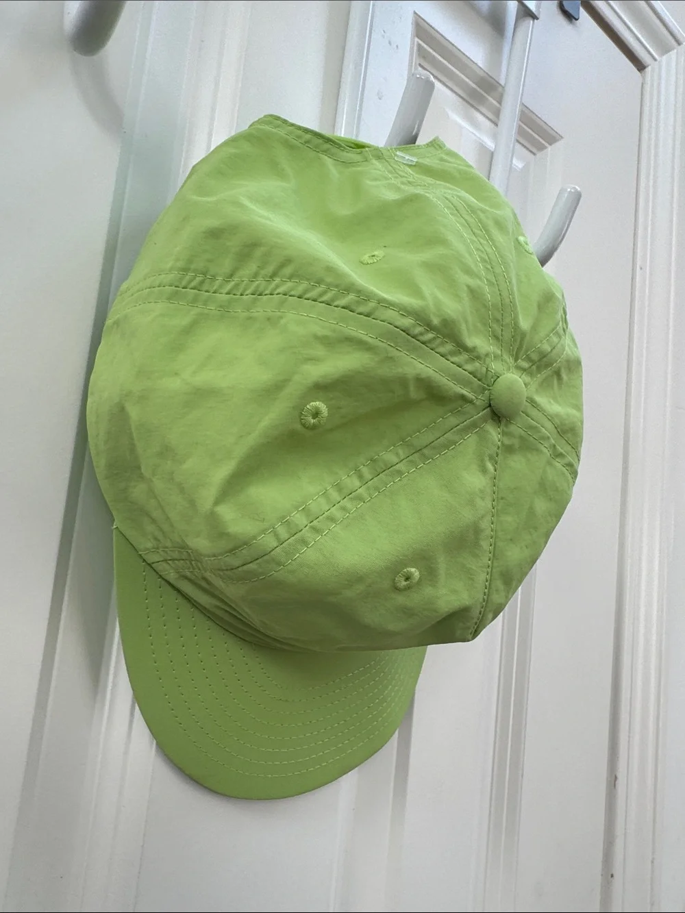 Brooks Lime Green Hat with Black Logo
